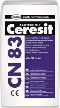 Ceresit CN 83. Быстротвердеющая смесь